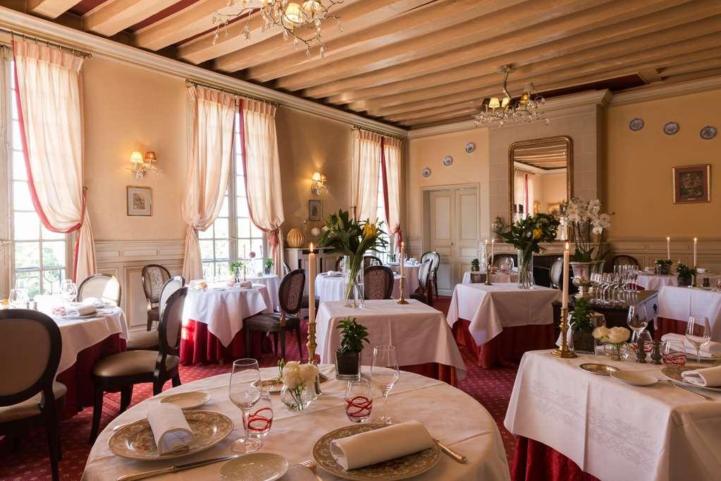 Chateau De Beaulieu Et Magnolia Spa, The Originals Relais Joue-les-Tours Εστιατόριο φωτογραφία